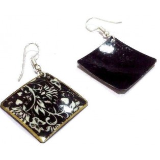 FLORAL - Contemporary Women Earrings Jewelry Hook Drop Dangle Fashion Gift N29